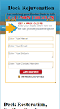 Mobile Screenshot of deckrejuvenation.com.au